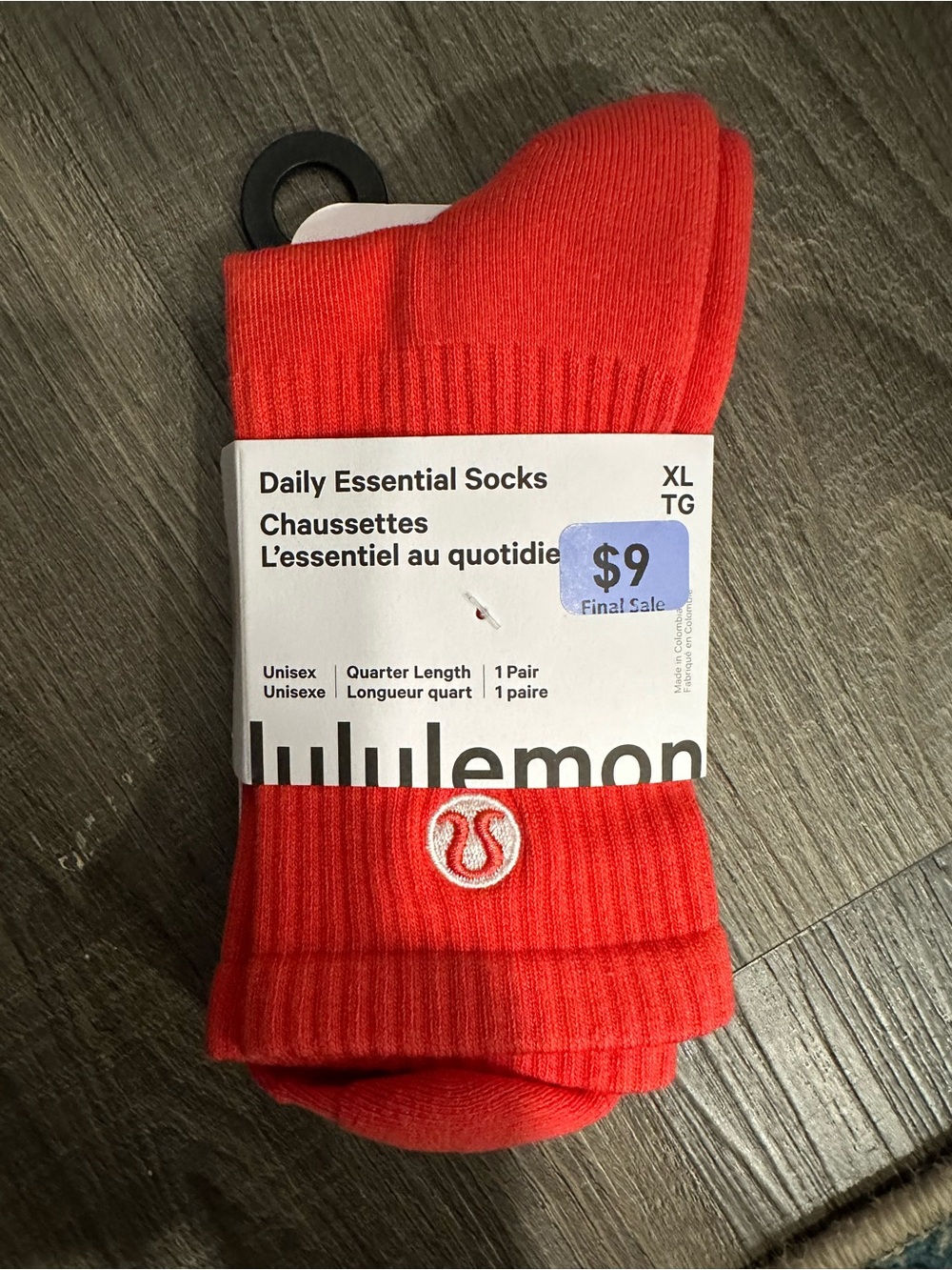 NWT lululemon Quarter-Length Socks